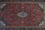 Kashan Kurk Wool Rug 4.10'x7' View 2