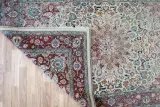 Sarouk Wool Silk Rug 4'x6' View 12