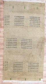 Gabbeh Wool Rug 4.0x6.0 View 1