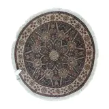Moud Wool Silk Rug 4'x4' Main View