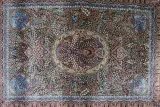Qum Design Silk Rug 3'x5' View 2