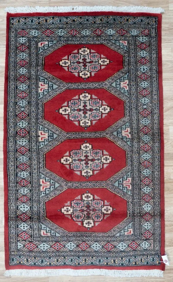 Bokhara Wool Rug 4.2x2.5