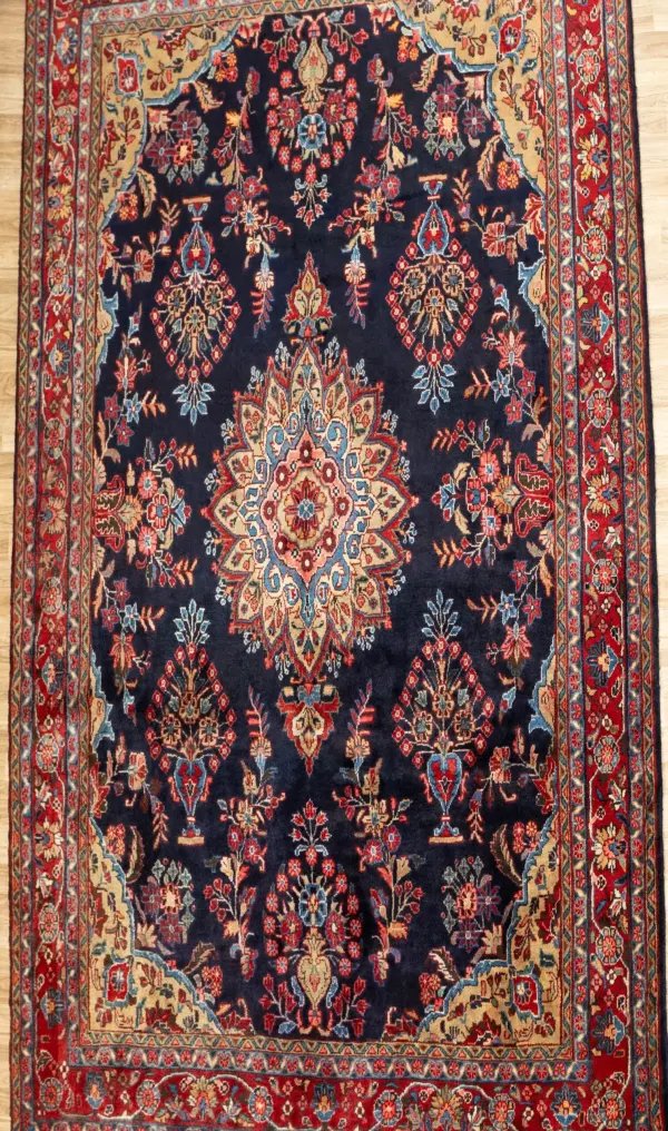 Hamadan Wool Rug 6.9x9.9