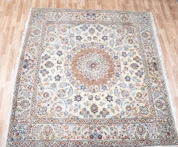 Nain Wool Rug 6.2x6.2