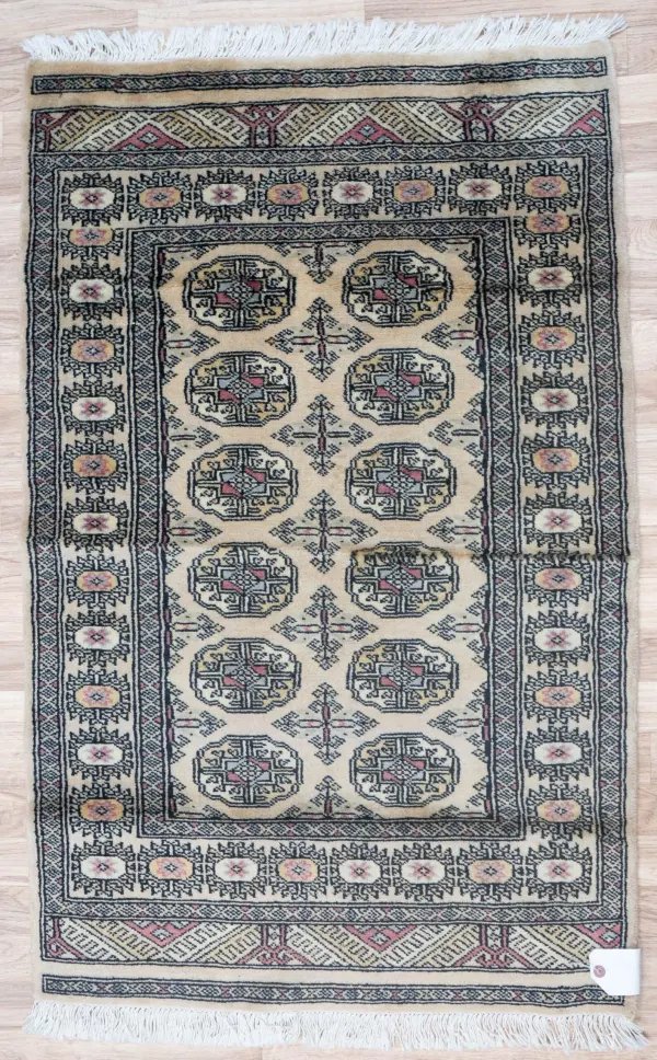 Bokhara Wool Rug 2.6x4.4