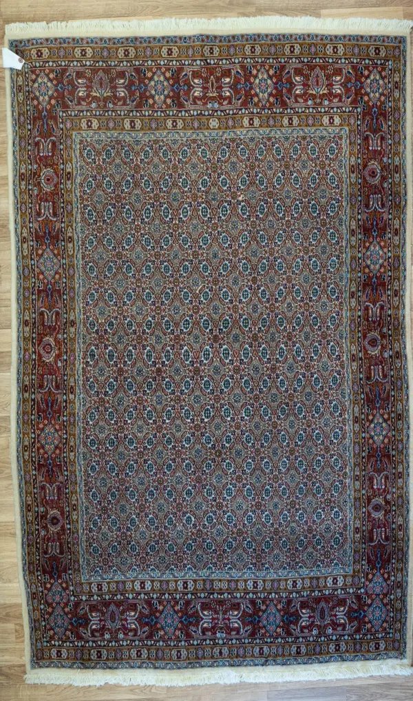 Moud Wool Silk Rug 5'x7'