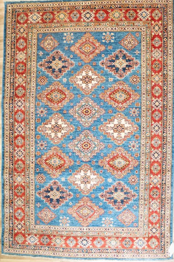 Kazak Wool Rug 5'x7'