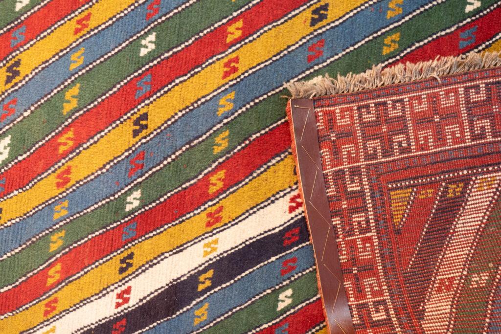 Sarouk Wool Rug 3.8'x6.7' View 6