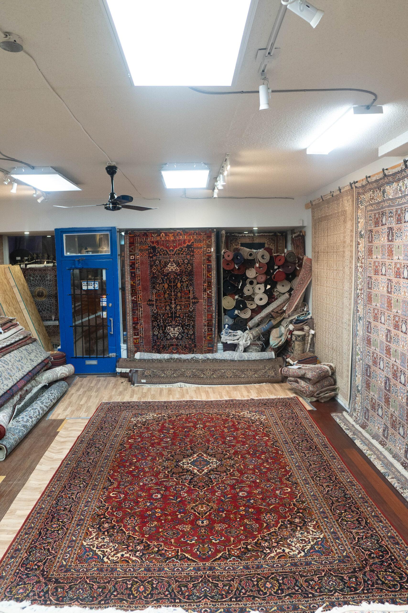 Kashan Rug 9.9'x13' View 1