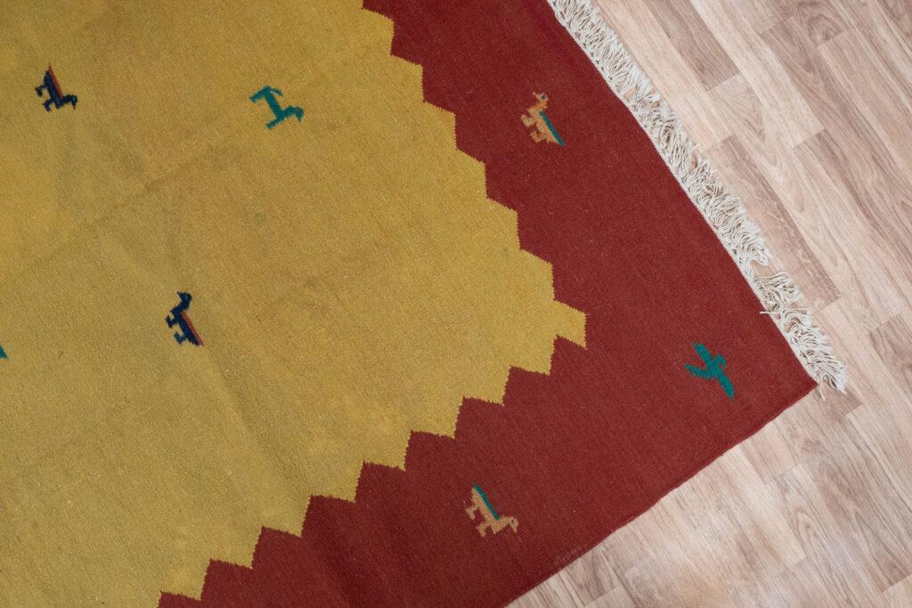 Chobi Wool Rug 5.0x8.7 View 2