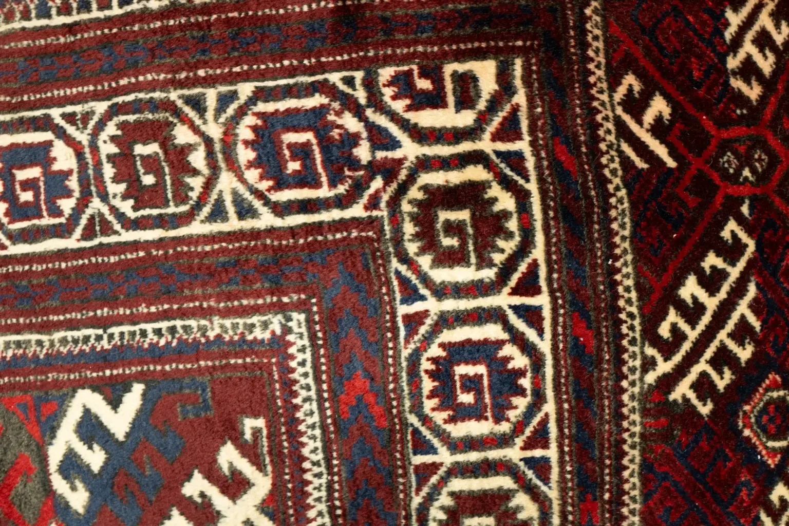 Turkmen Wool Rug 7.0 x 10.0 View 2