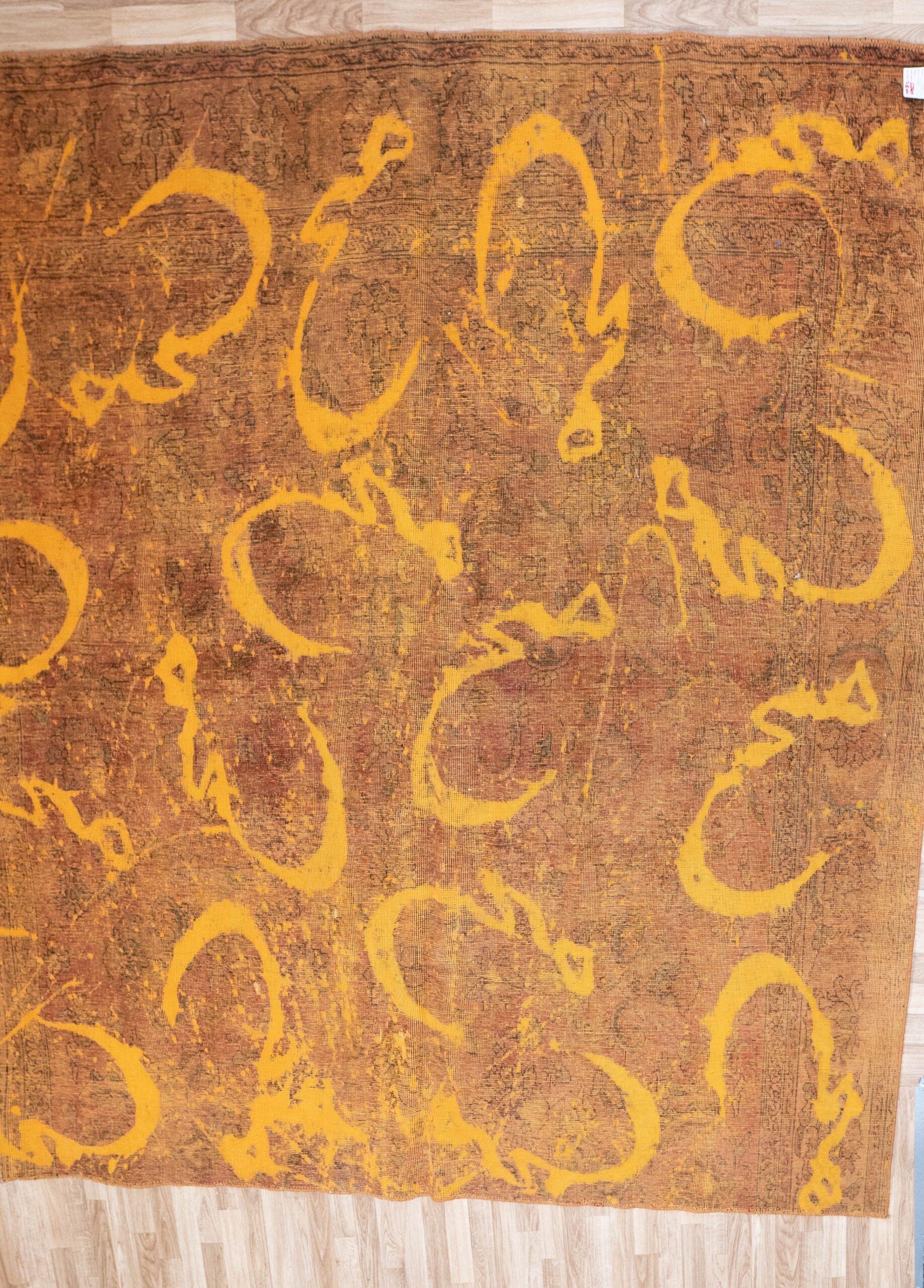 Vintage Overdye Rug 9.8x7.8 View 1