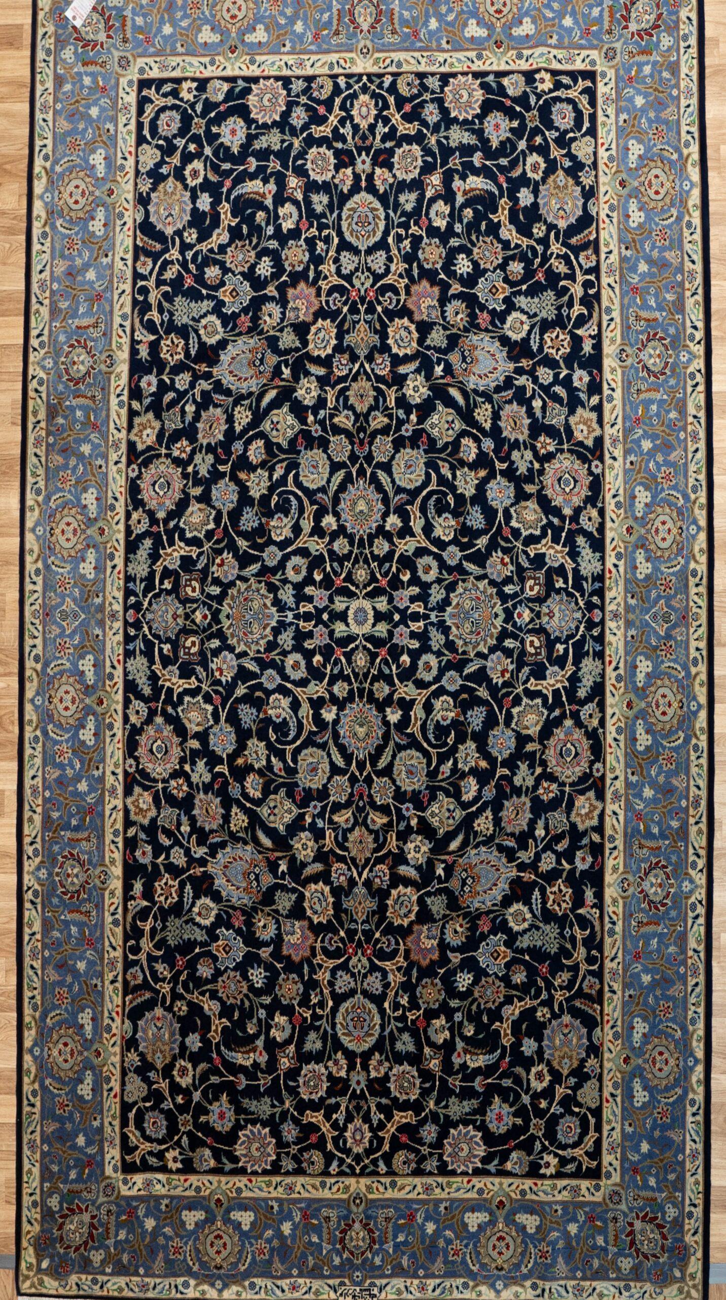 Kashan Wool Rug 7.1'x10.5' View 3