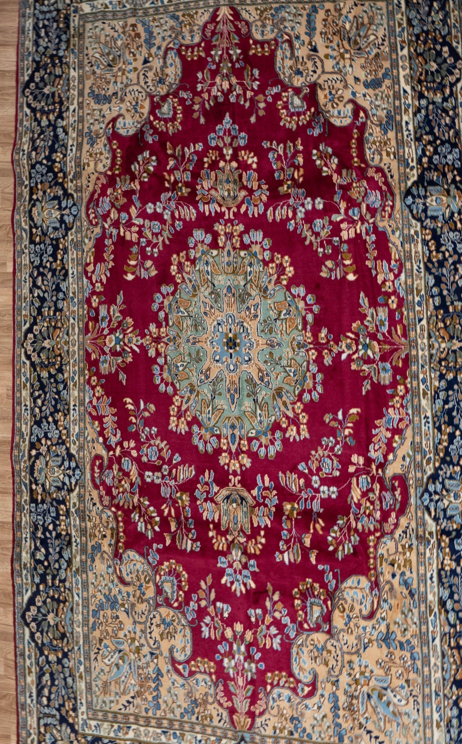 Kerman Wool Rug 8.8x11.8