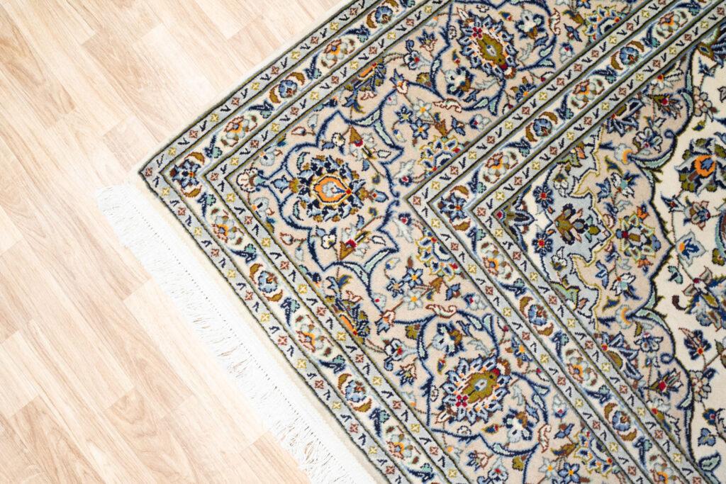 Kashan Wool Rug 6.8x9.6 View 3