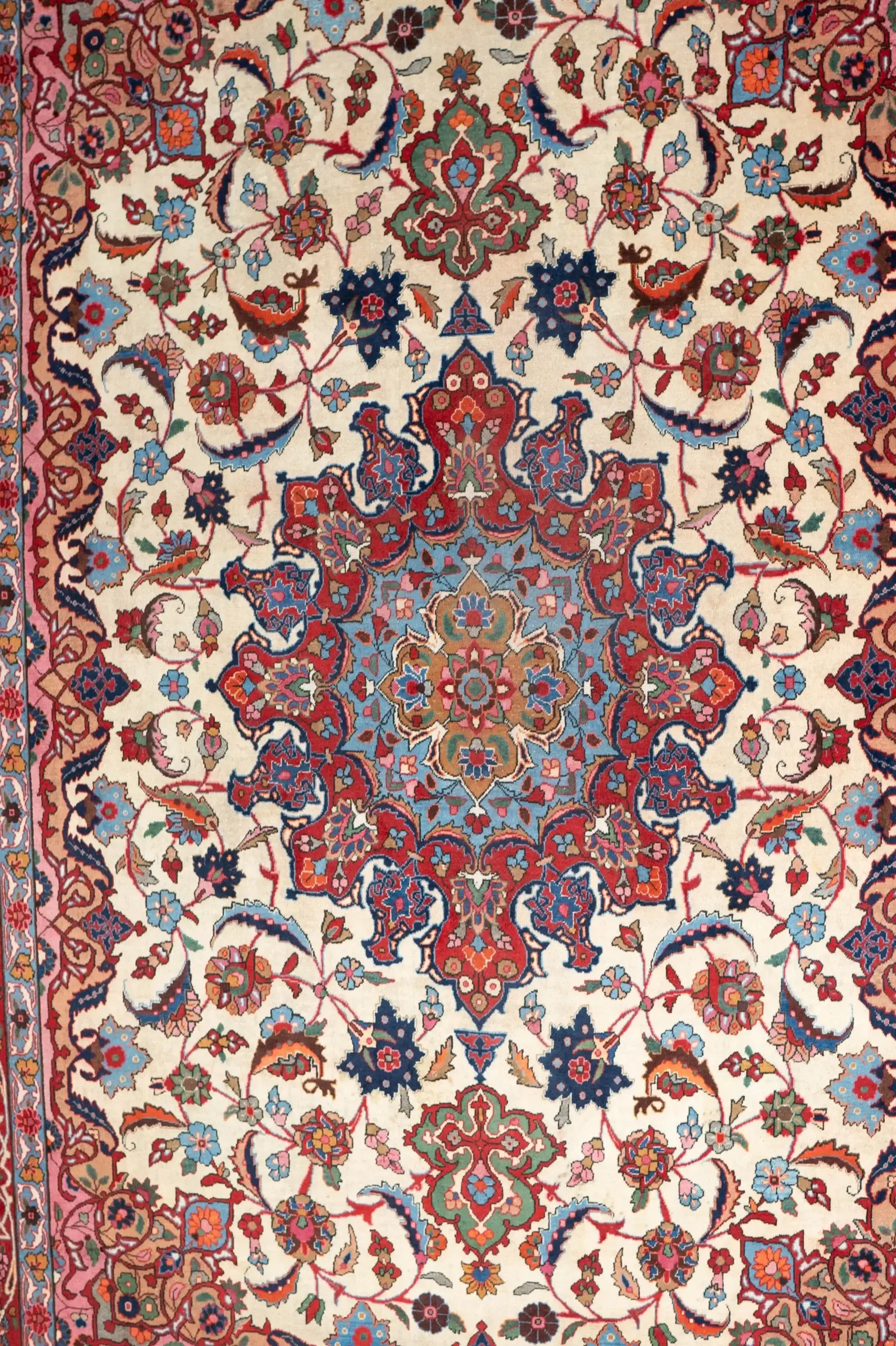 Najafabad Wool rug 9.9 x 12.8