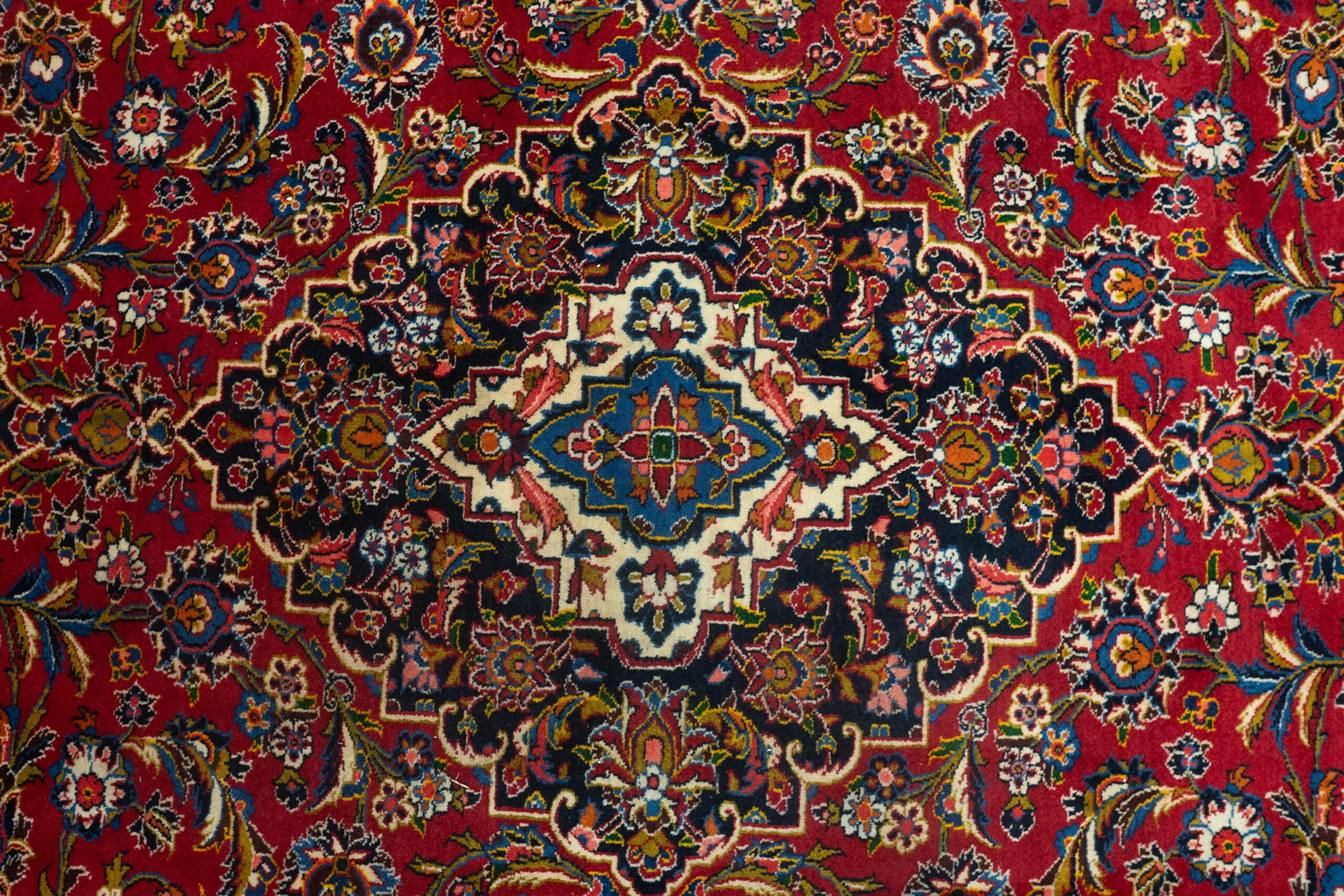 Kashan Rug 9.9'x13' View 2