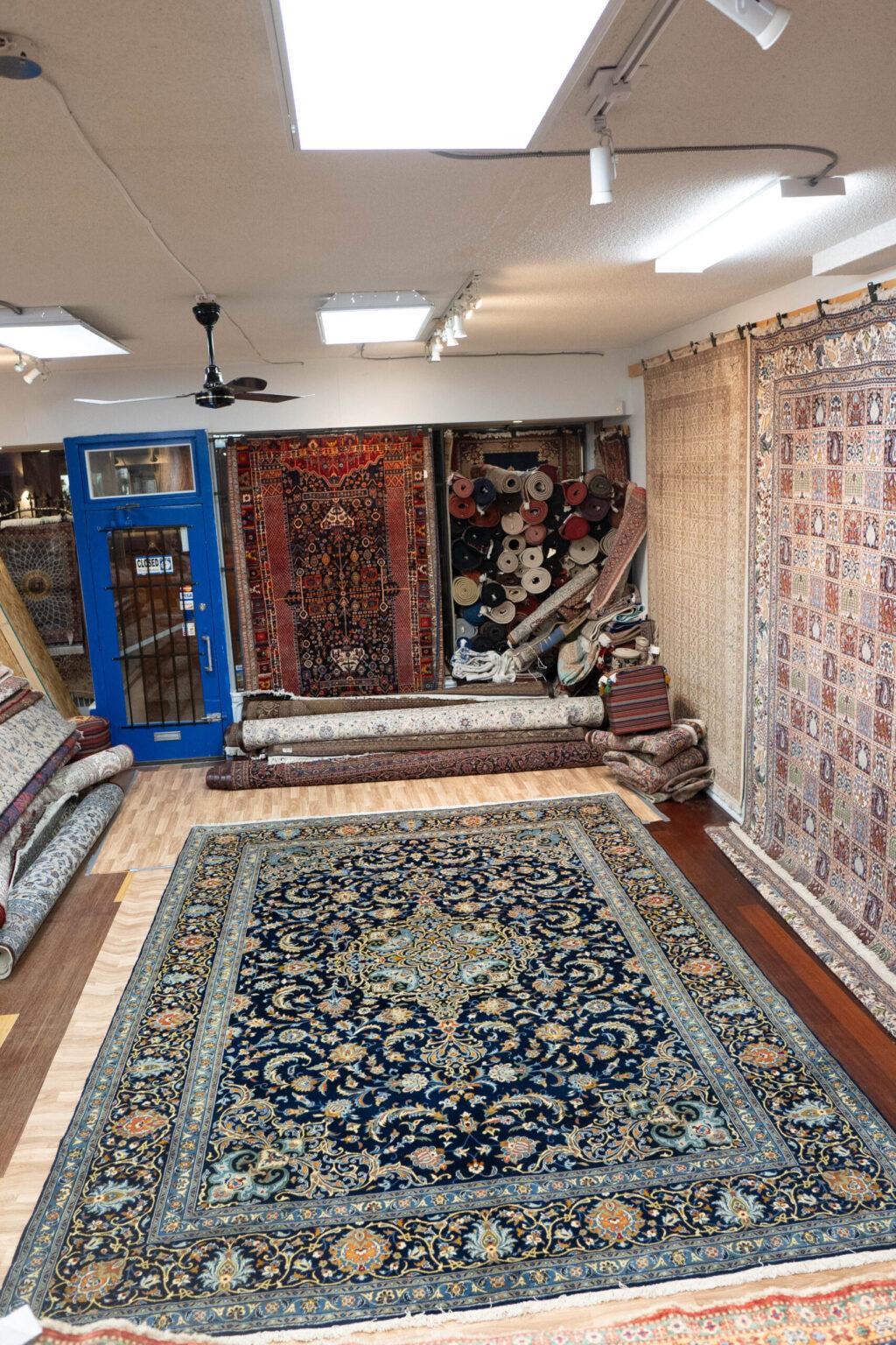 Kashan Wool Rug 9.8'x13.1' View 3