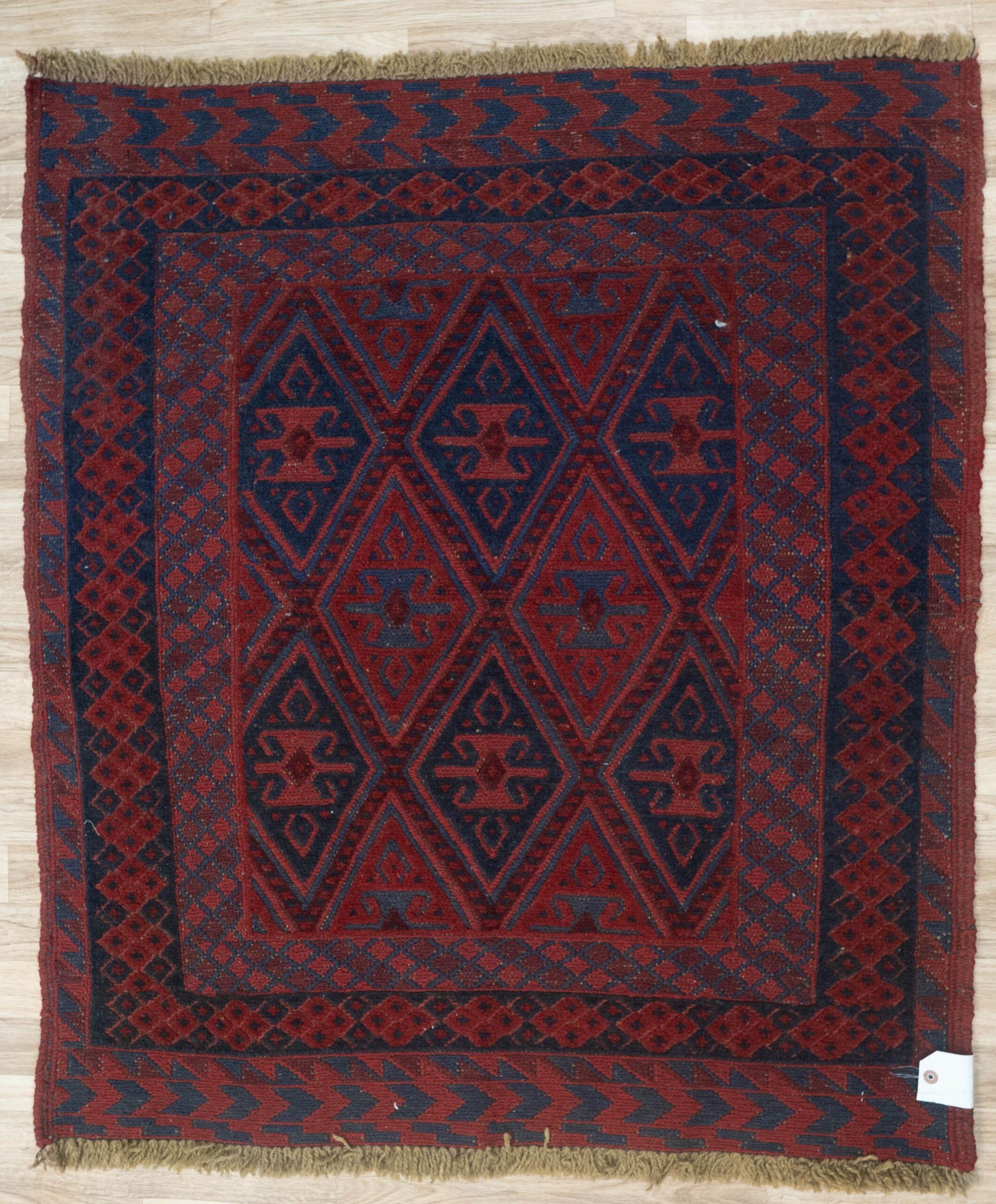 Mashad Wool Rug 4.1x3.9