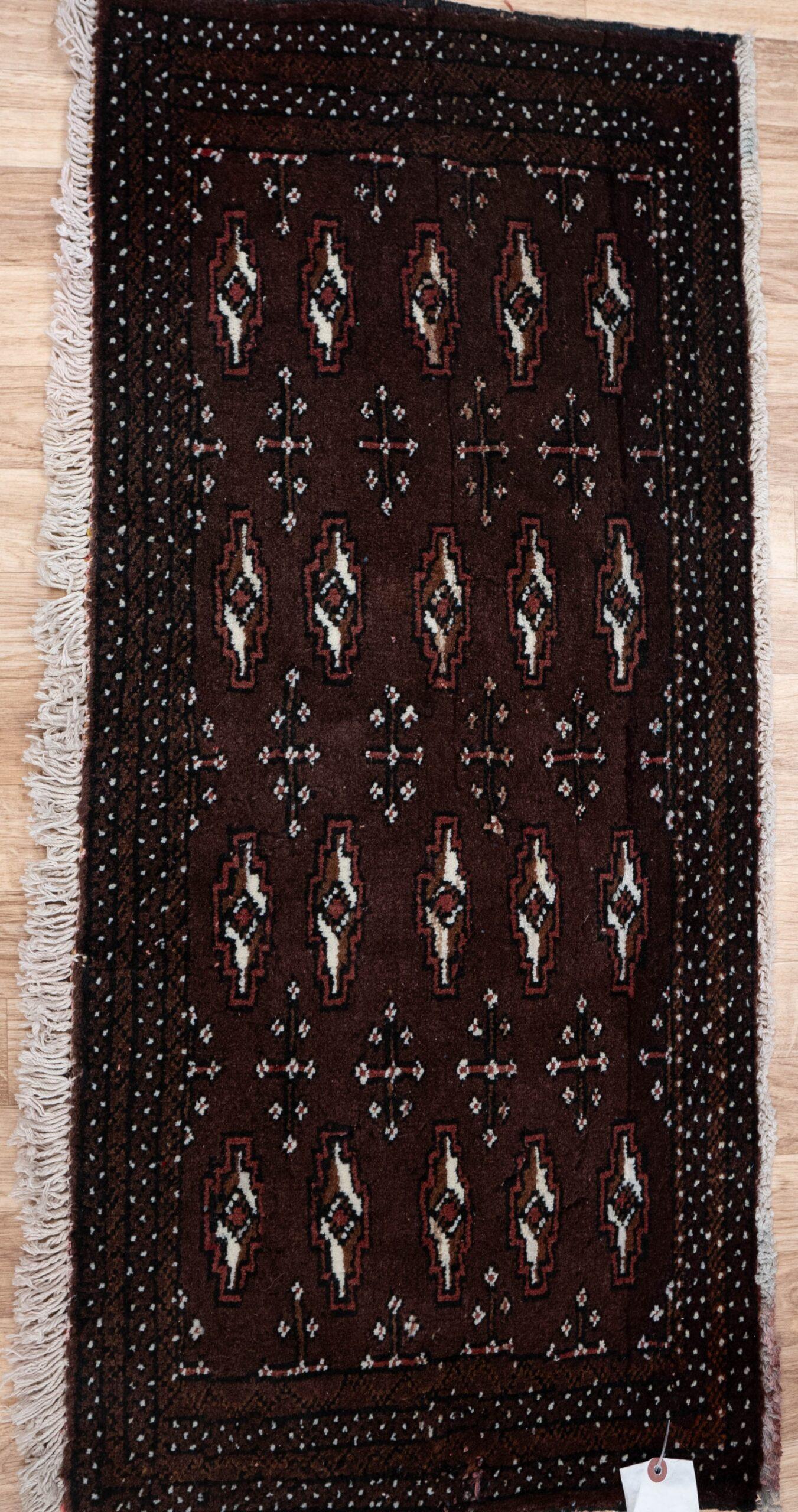Bokhara Wool Rug 11.0x3.0