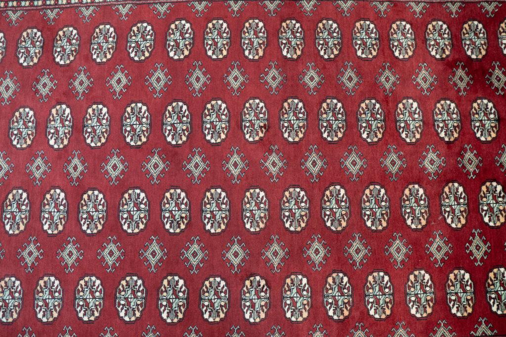 Bokhara Wool Pile Rug 6'x9' View 3