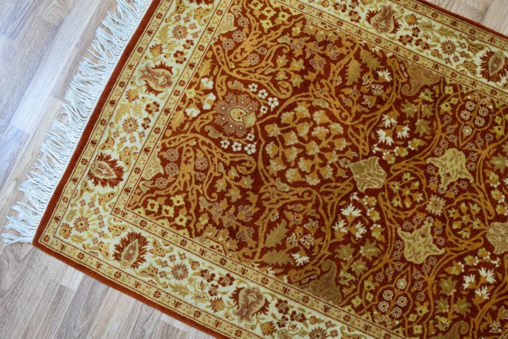 Tabriz Kurk Wool Rug 3'x5' View 3