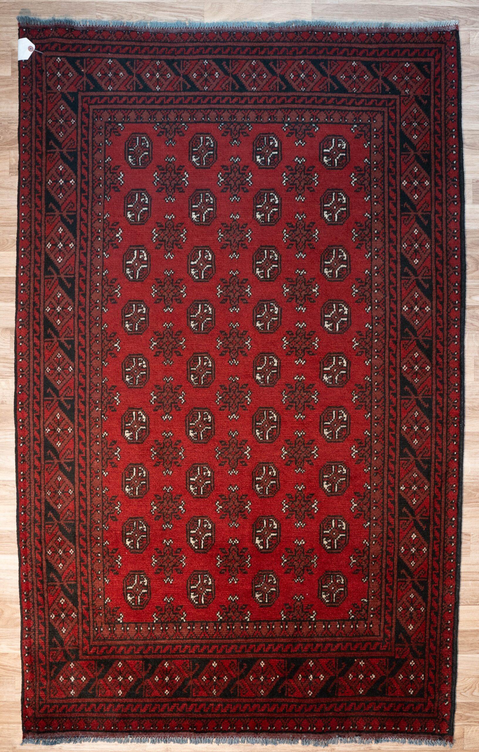 Turkmen Wool Rug 4.7'x6.7'