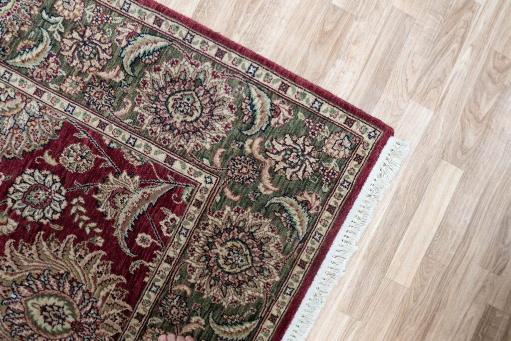 Kashan Wool Rug 6'x9' View 4