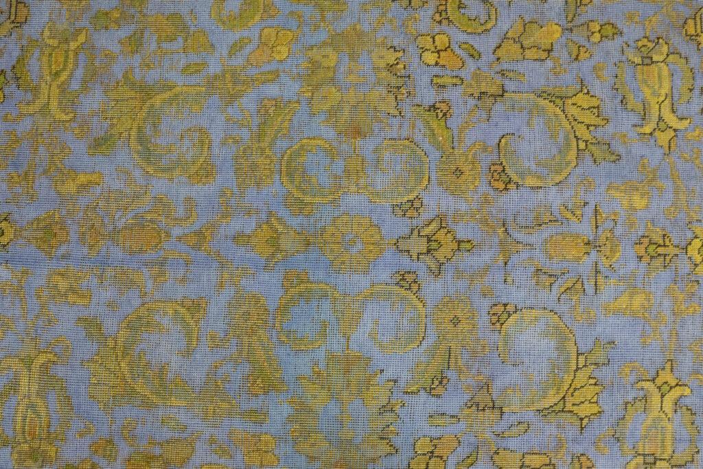 Overdyed Tabriz Wool Rug 7.4'x9' View 1