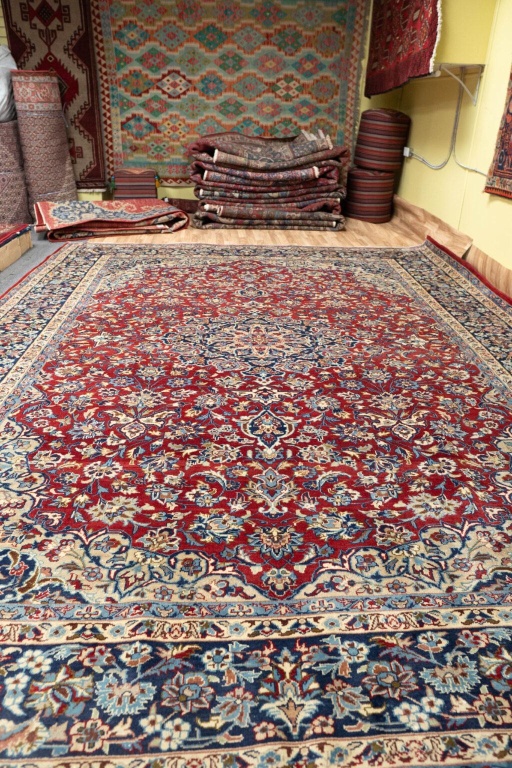Najafabad Wool Rug 9.5x12.5 View 6
