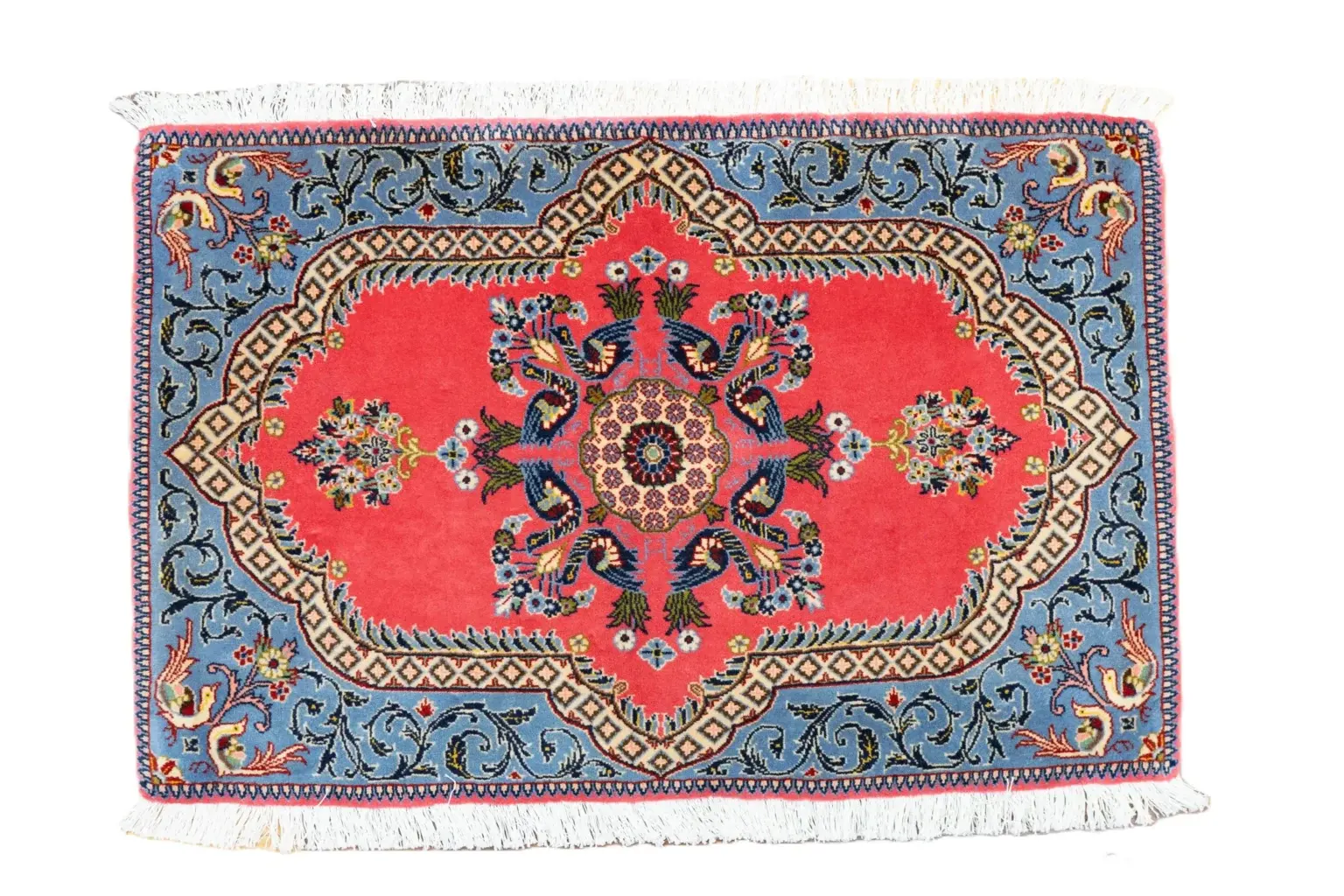 Kashan Kurk Wool 2.3 × 3.0