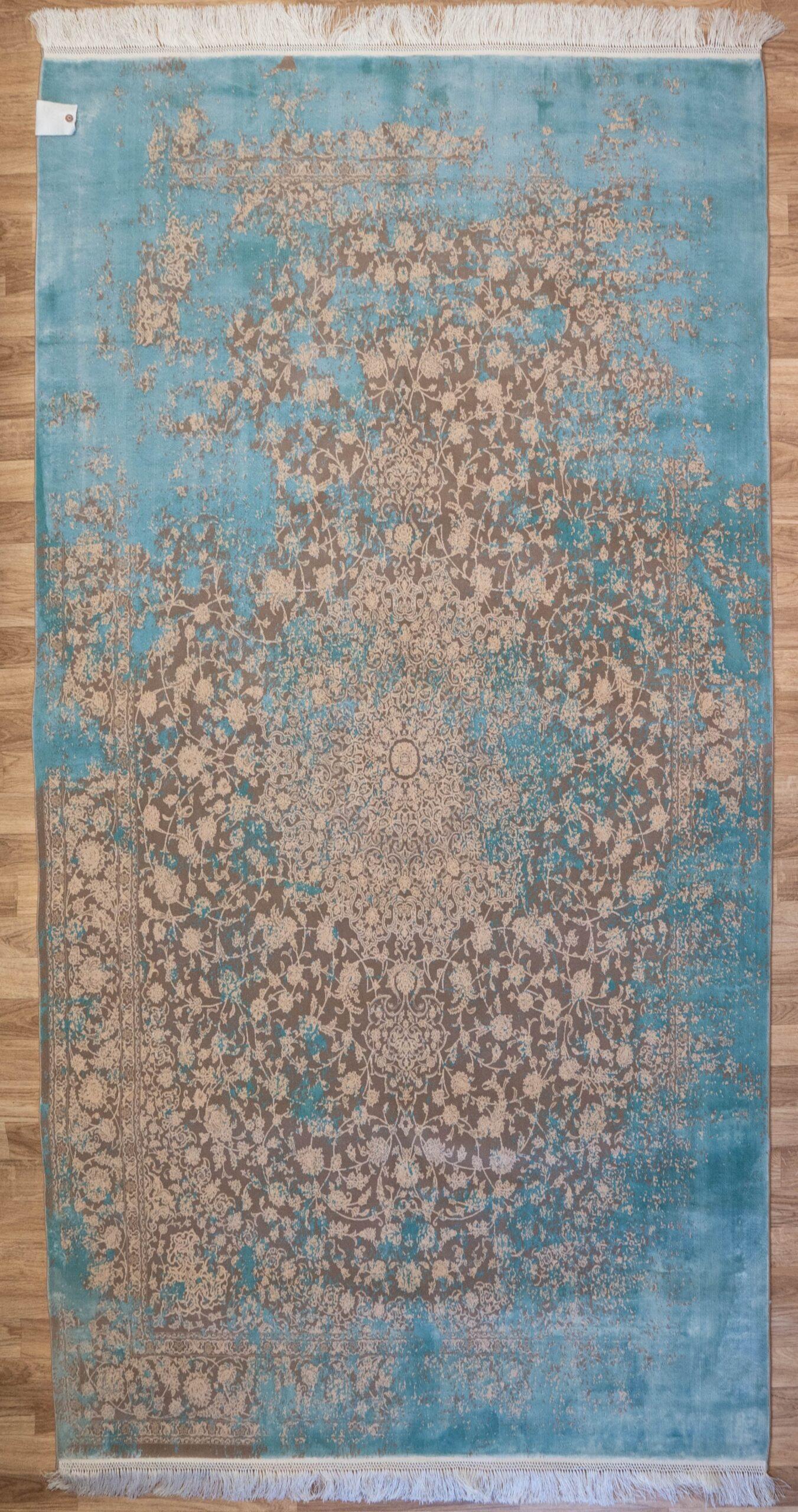 Qum Design Silk Rug 5'x7.7'