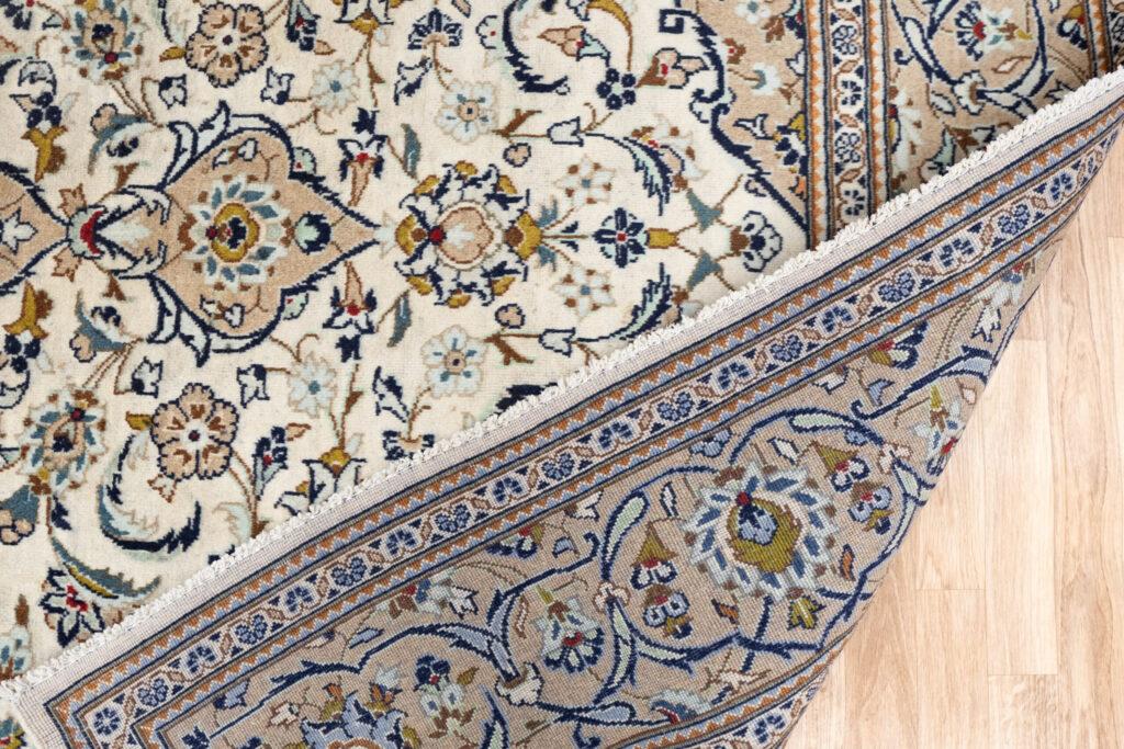 Kashan Wool Rug  6.8x9.8 View 3