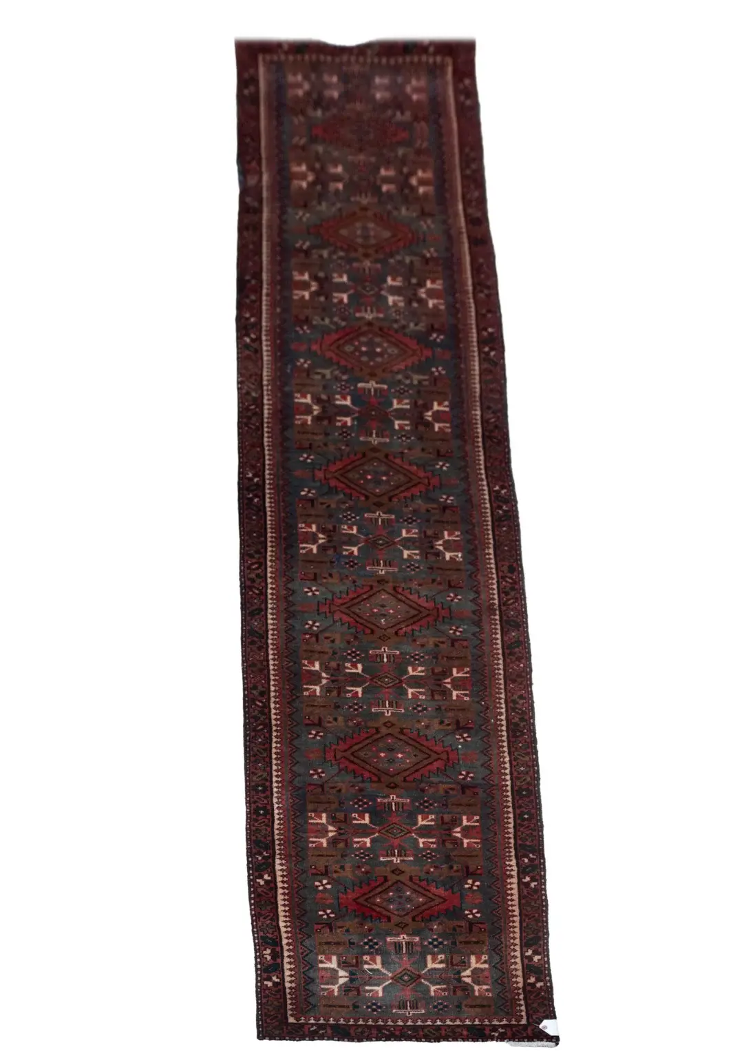 Heriz Wool pile Runner 2.4'x12.10'