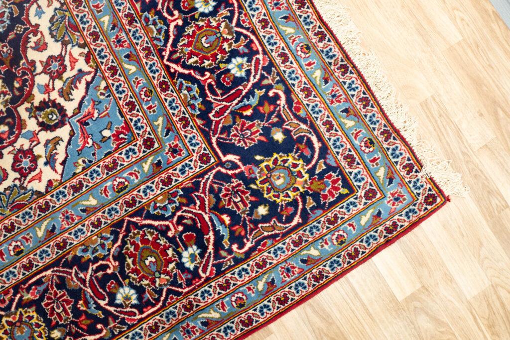 Kashan Wool Rug 8.1'x12.4' View 5