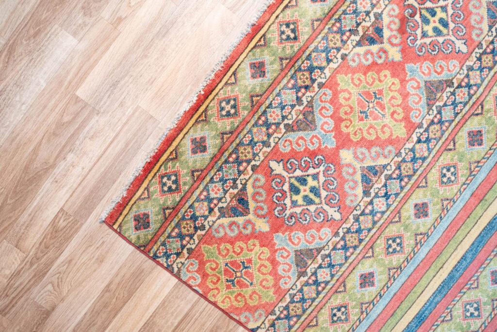 Kazak Wool pile rug 4'x5.10' View 3