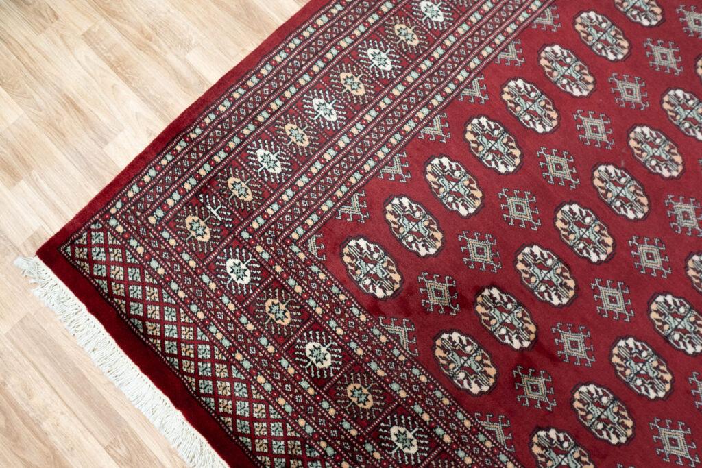 Bokhara Wool Pile Rug 6'x9' View 5