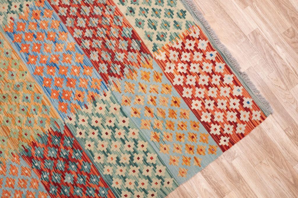 Kilim Wool Rug 5.1x6.5 View 3