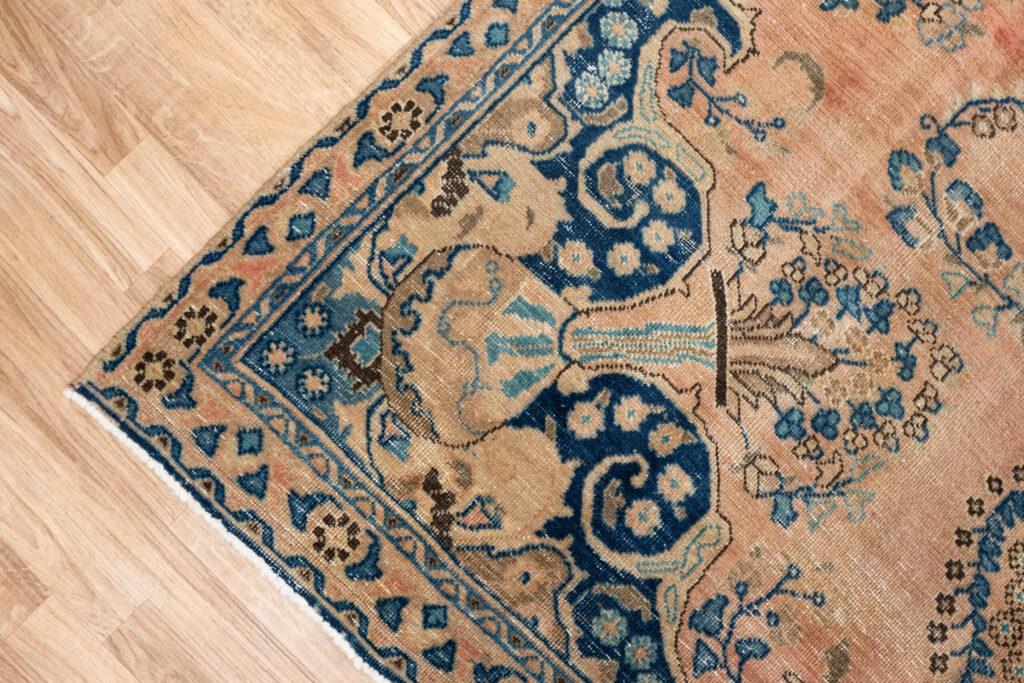 Tabriz Overdyed Wool Rug 6.6x9.3 View 2