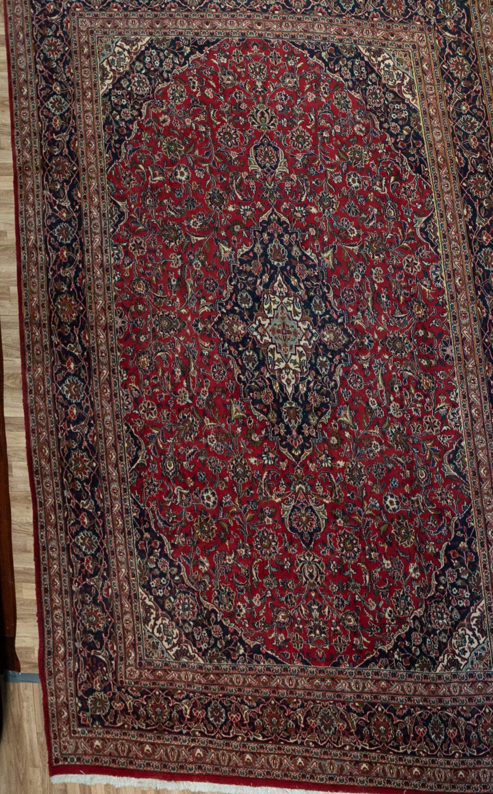 Kashan Rug 9.8'x12.9' View 1