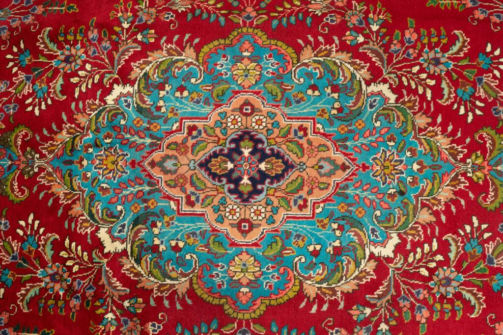 Tabriz Wool Rug 6.6x9.6 View 1