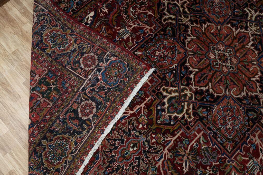 Heriz Wool Rug 9'x12' View 8