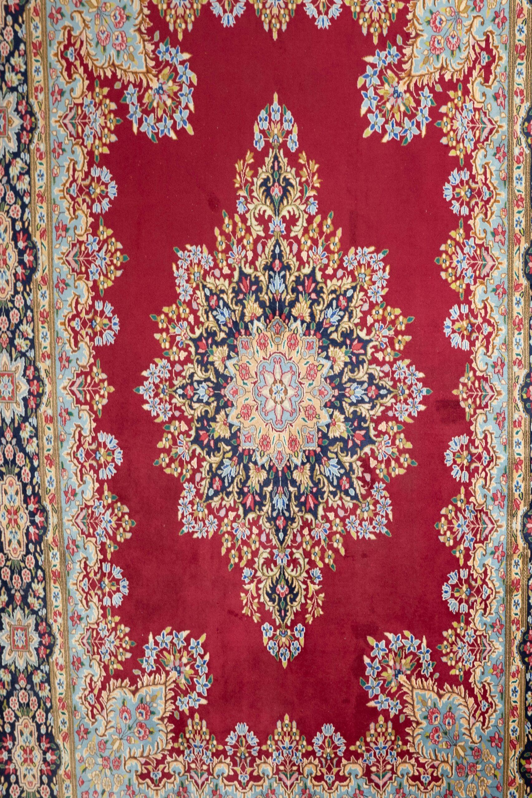 Kerman Wool Rug 13.0x9.7