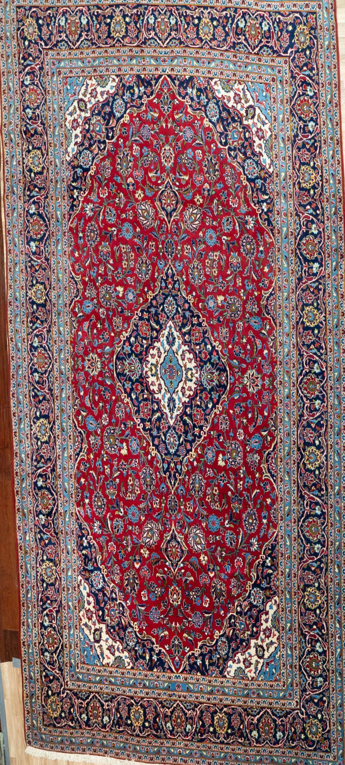 Kashan Wool Rug 8.1'x12.4'