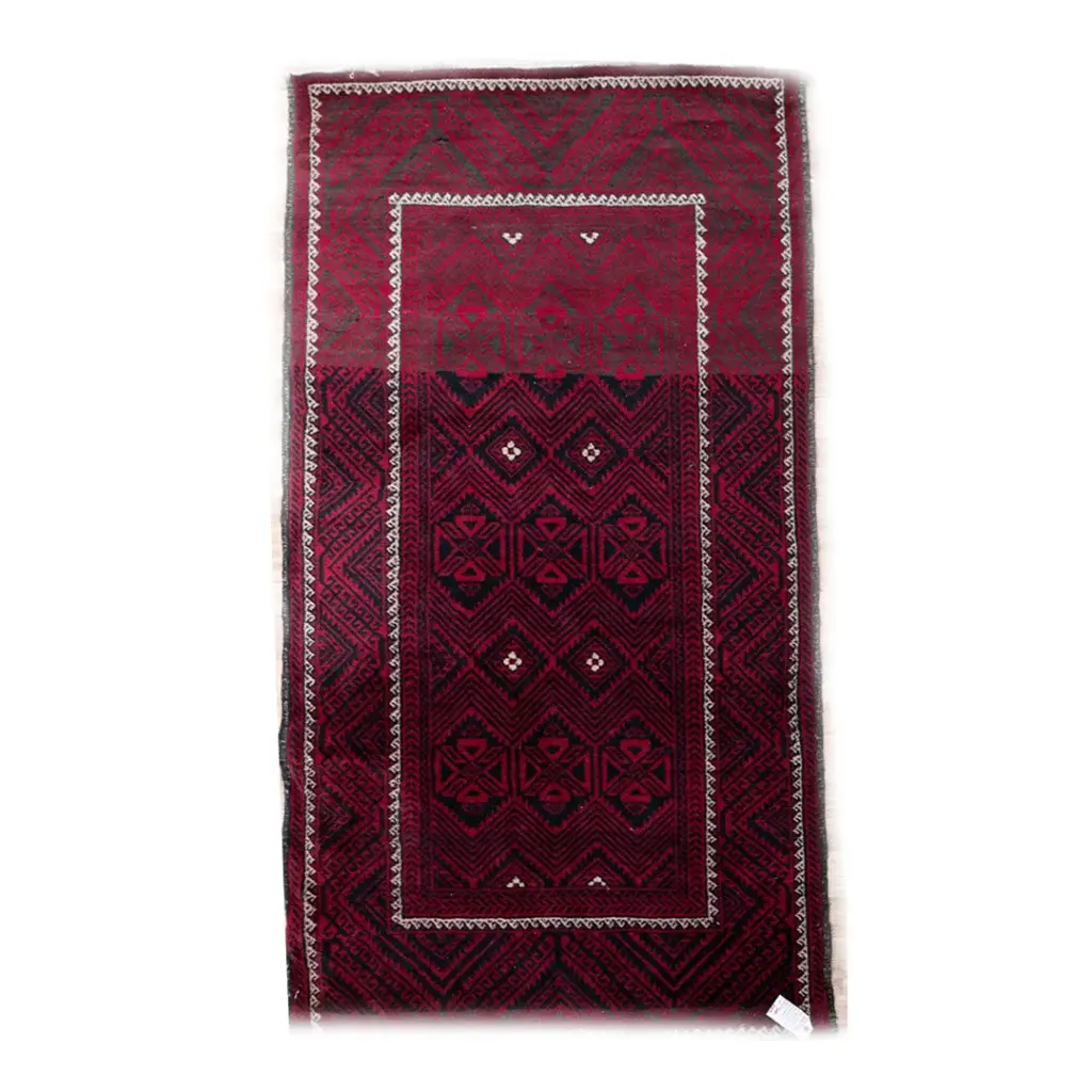 Baluch Wool Rug 4.0x7.0