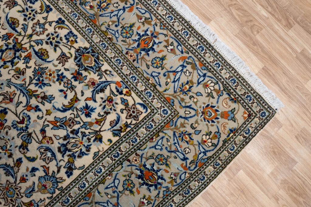 Kashan Wool Rug 6.6'x9.6' View 2