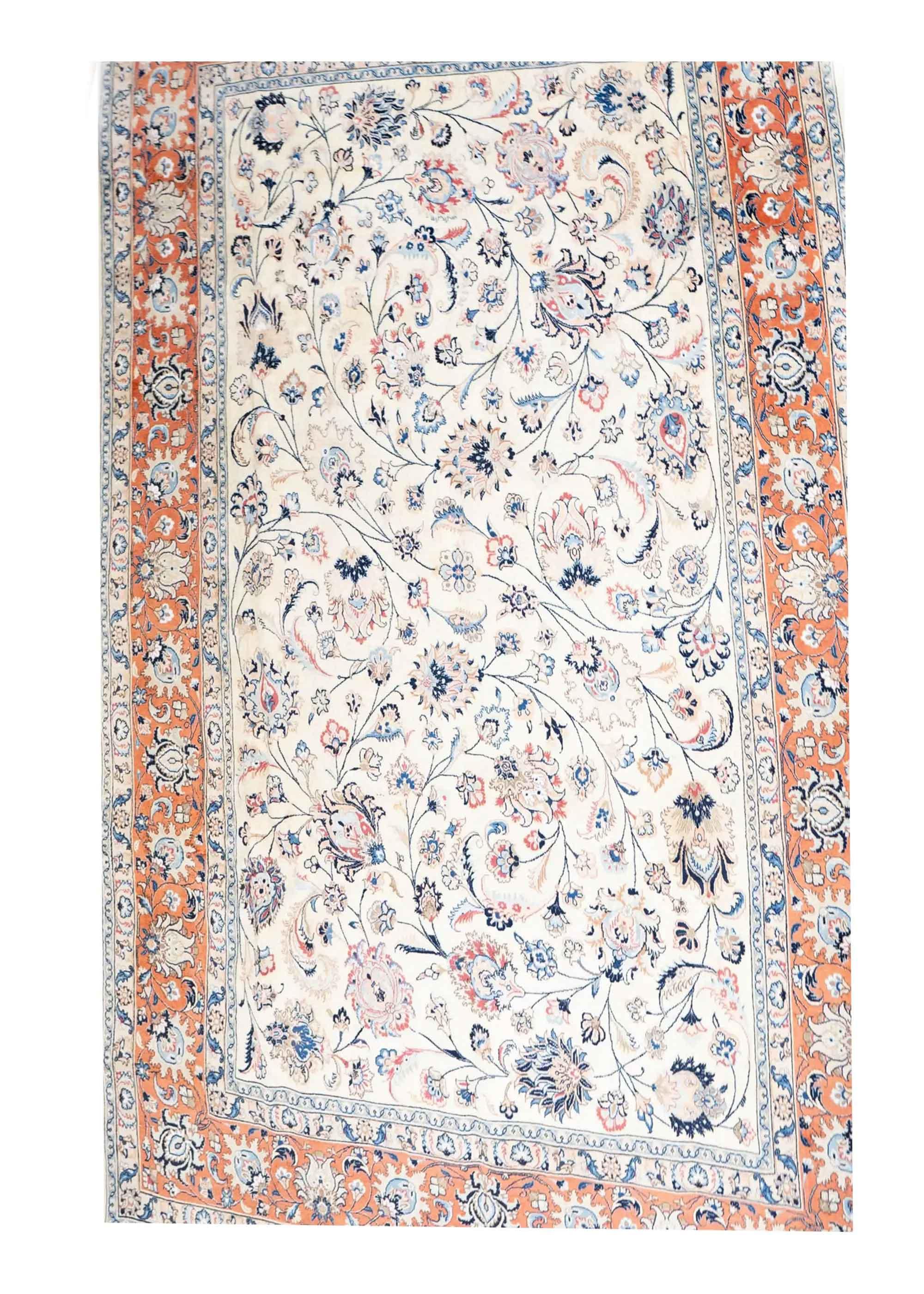 Mashad Wool Rug 8.0x11.0
