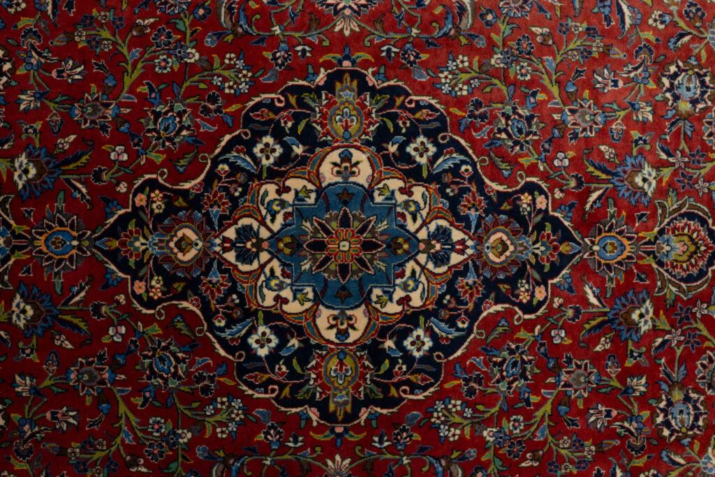 Kashan Wool Rug 6.10'x10.2' View 2