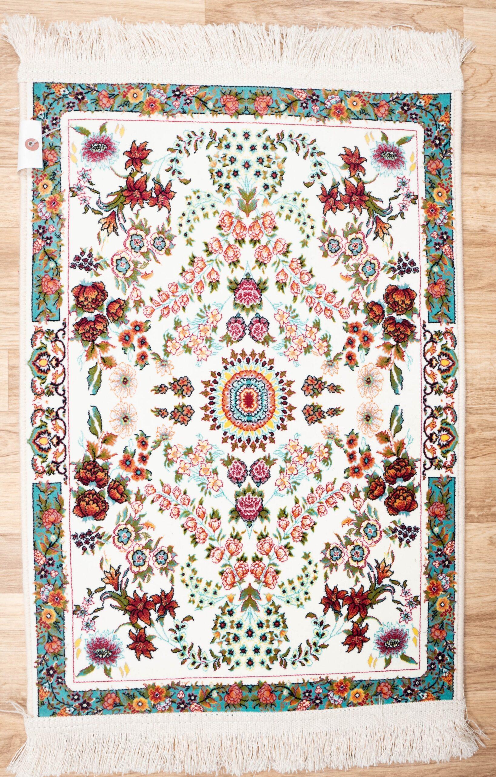 Kashan Wool Rug 2.0x3.0 View 1