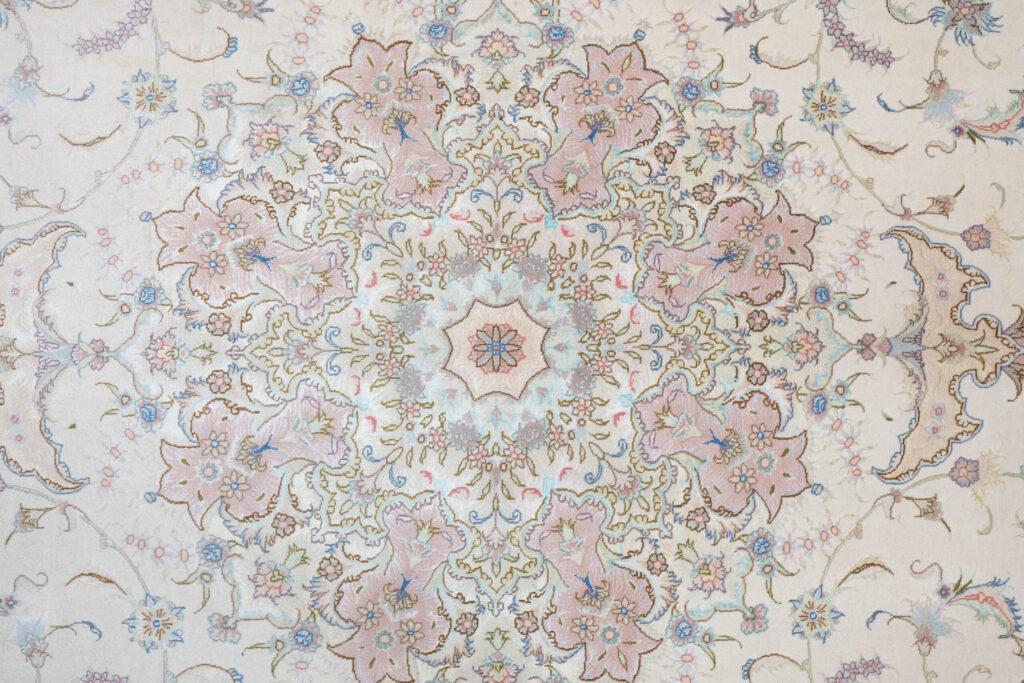 Tabriz Silk Rug 8.5'x11.6' View 3
